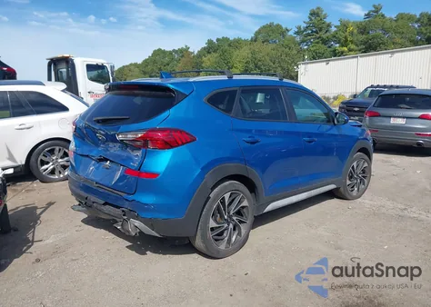2020 Hyundai Tucson Sport z USA, uszkodzony, nr VIN KM8J3CAL4LU206064